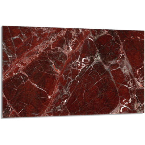 Glasherdschutzplatte 80x52 Marmor