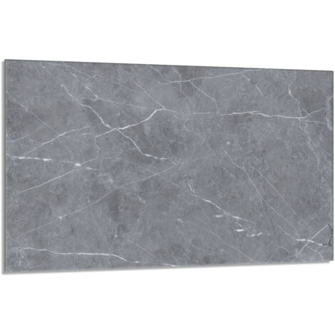 Glasherdschutzplatte 80x52 Marmor