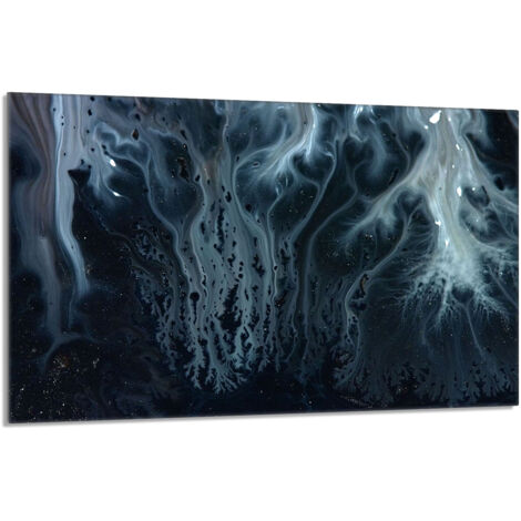 Glasherdschutzplatte 80x52 Marmor