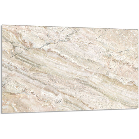 Glasherdschutzplatte 80x52 Marmor