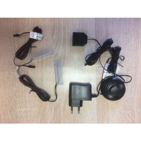 Glaskantenbeleuchtung 2 Set LED Clips Beleuchtung Küchen Preisbombe Glaskantenbeleuchtung 4 Set LED Clips