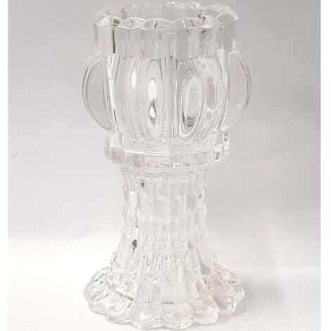 GLASKERZENHALTER CC.2024 TRANSPARENTER KERZENHALTER H 12CM HOCHZEITSBEVORZUGUNG
