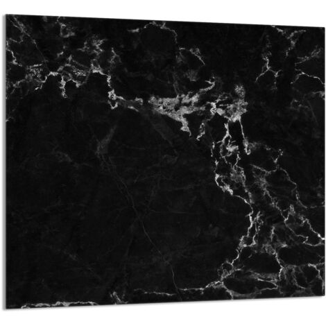 GLASPLATTE FÜR KÜCHE 65x60 Marmor