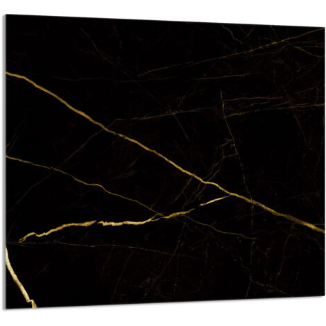 GLASPLATTE FÜR KÜCHE 65x60 Marmor