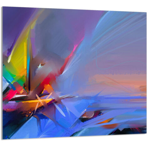 GLASPLATTE FÜR KÜCHE 65x60 Stück