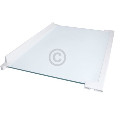 Glasplatte Kühlteil mittig Electrolux 225163920/5 460x300mm mit Leisten
