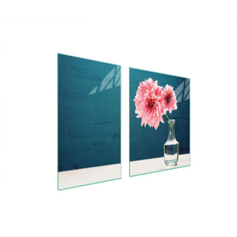 Glasplatte und Schneidebrett 100x52 DALIA