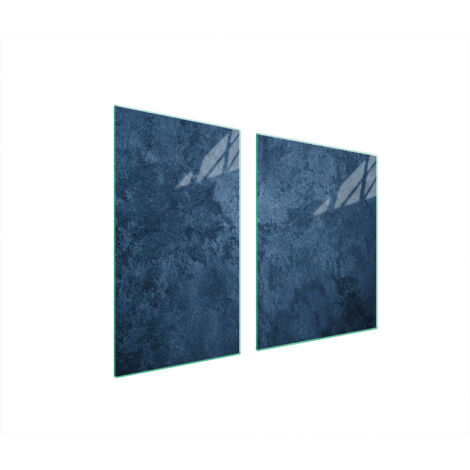 Glasplatte und Schneidebrett 100x52 SLATE