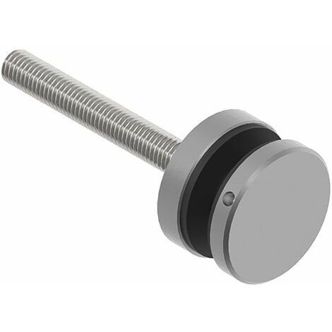 Glaspunkthalter für 8 - 18 mm Glas, ø 40 mm, Edelstahl V2A