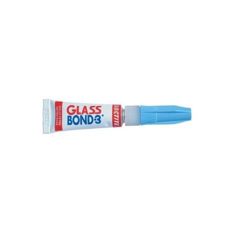 Loctite Verre Bond, Colle pour Bond Verre Pour Verre 3g 