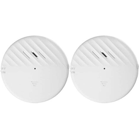 Glass Break Detector, Window Alarm with 125 dB Alarm, Window Vibration Sensor Alarm for Your Home, Office, Garage, Dorm or Even RV (2 Pack)
