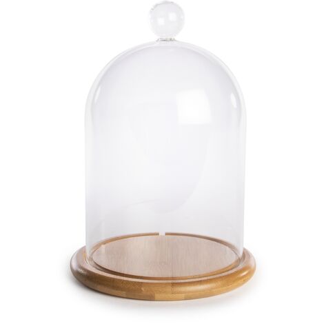Glass Cloche Bell Jar Large | M&W - Clear