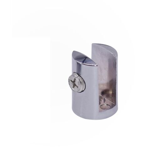 Glass Divider Clip - Display Connectors - Clip for Elongated Glass Sandwich Panel
