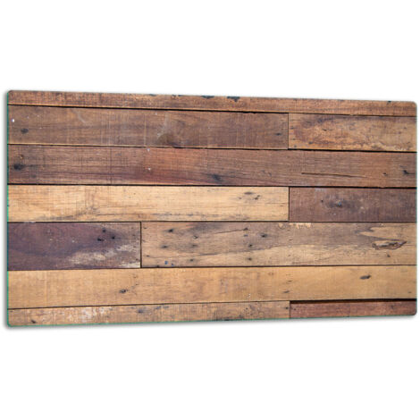Glasscheibe SchneideBrett 52x30 Holz