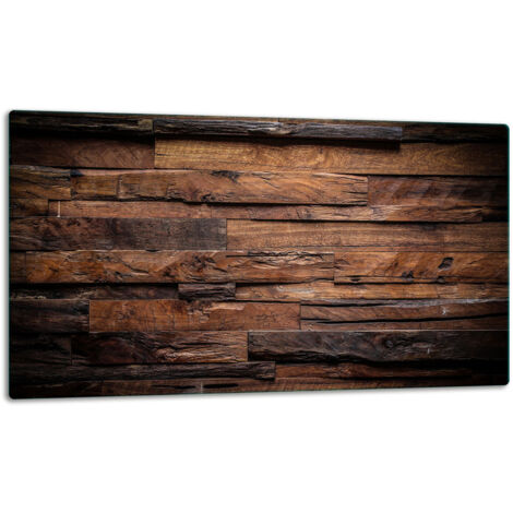 Glasscheibe SchneideBrett 52x30 Holz