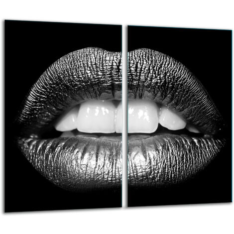 Glasscheidebrett 2x 30x52 Lippen