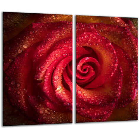 GlasscheideBrett 2x 30x52 Rose