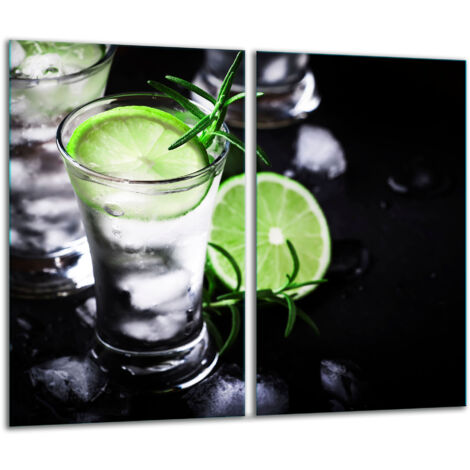 Glasscheidebrett 2x 30x52 Tasse