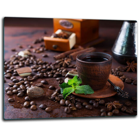 GlasscheideBrett 52x40 Kaffee