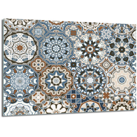 Glasscheidebrett Mythos 30 x 22 Mosaik -Temperatur