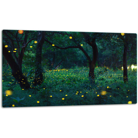 Glasschild Schneidebrett 52x30 Abend