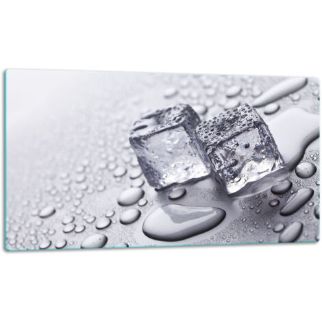 Glasschild Schneidebrett 52x30 EIS