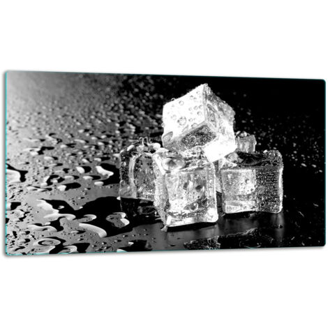 Glasschild Schneidebrett 52x30 EIS
