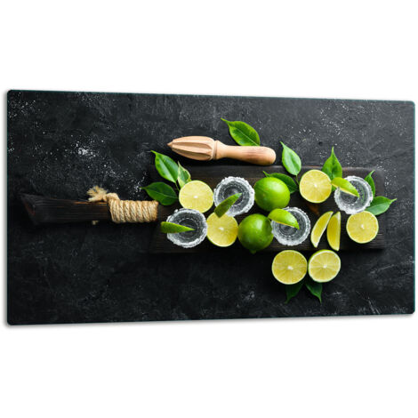 Glasschild Schneidebrett 52x30 FRUCHT