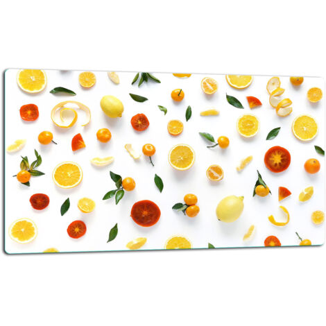 Glasschild Schneidebrett 52x30 FRUCHT