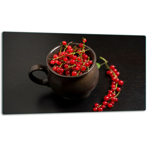 Glasschild Schneidebrett 52x30 FRUCHT