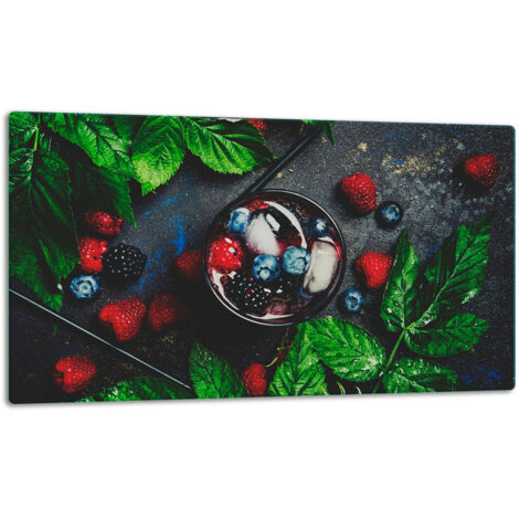 Glasschild Schneidebrett 52x30 FRUCHT