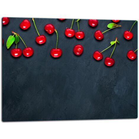 Glasschild Schneidebrett 52x40 FRUCHT