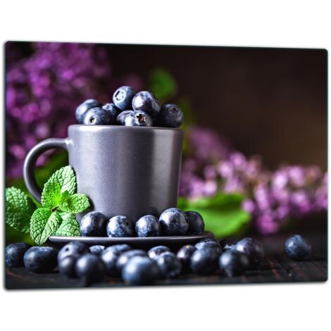 Glasschild Schneidebrett 52x40 FRUCHT