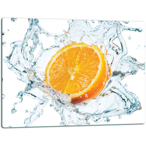 Glasschild Schneidebrett 52x40 FRUCHT
