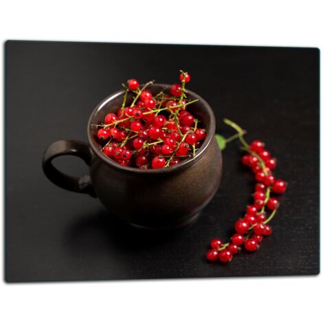 Glasschild Schneidebrett 52x40 FRUCHT