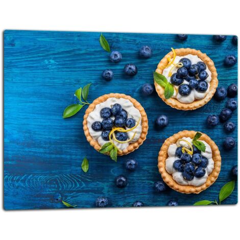 Glasschild Schneidebrett 52x40 FRUCHT