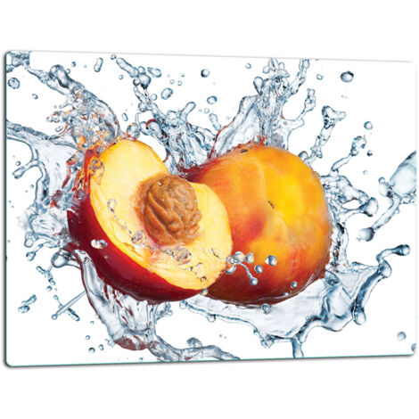 Glasschild Schneidebrett 52x40 FRUCHT