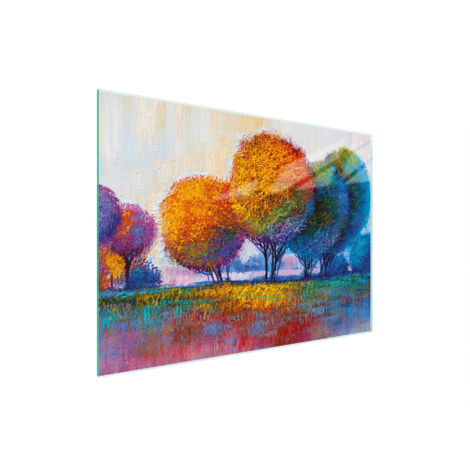 Glasschneidebrett 30x22 Baum