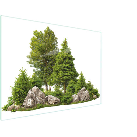 Glasschneidebrett 30x22 Baum