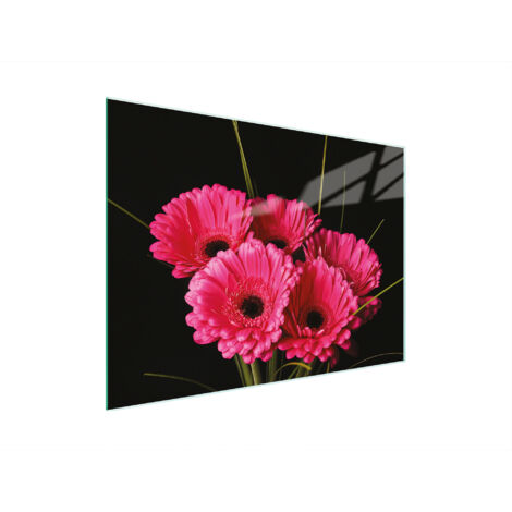 Glasschneidebrett 30x22 GERBERA