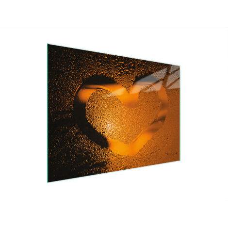 Glasschneidebrett 30x22 Herz