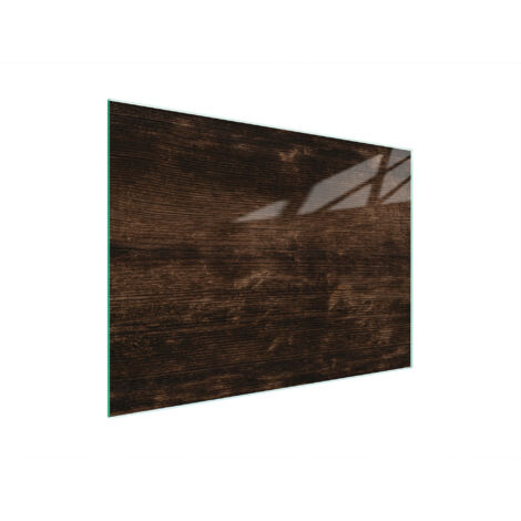 Glasschneidebrett 30x22 Holz
