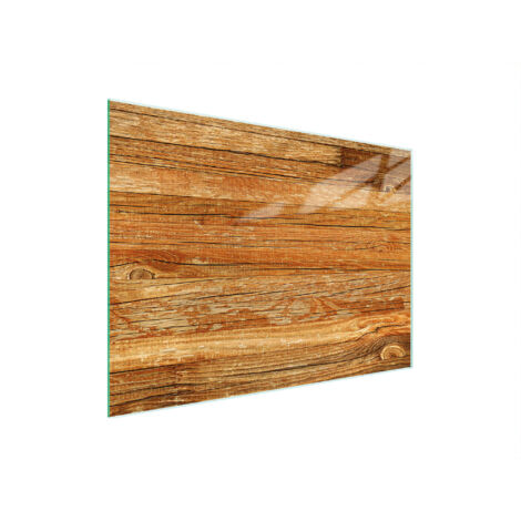 Glasschneidebrett 30x22 Holz