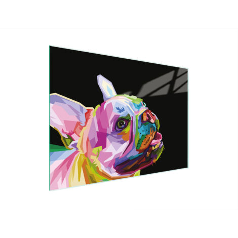 Glasschneidebrett 30x22 Hund