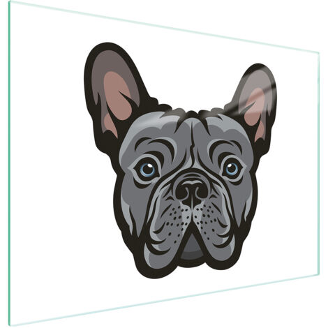 Glasschneidebrett 30x22 Hund