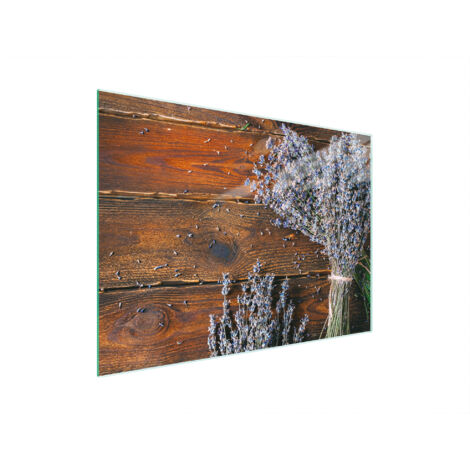 Glasschneidebrett 30x22 Lavendel