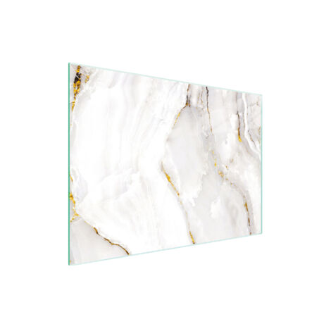 Glasschneidebrett 30x22 Marmor