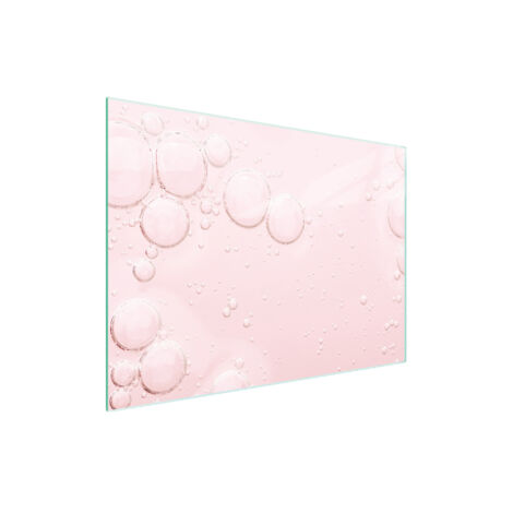 Glasschneidebrett 30x22 Rosa