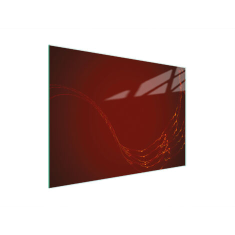 Glasschneidebrett 30x22 ROT