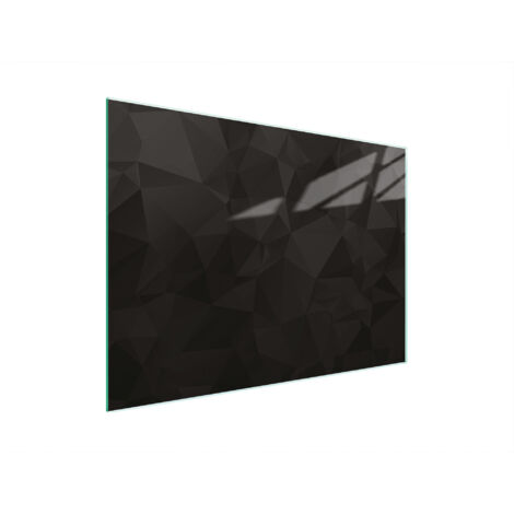 Glasschneidebrett 30x22 Schwarz